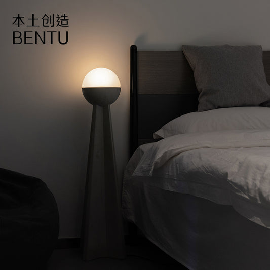BENTU Nie Floor Light / Concrete