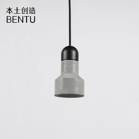 BENTU Qie Pendant Light / Concrete
