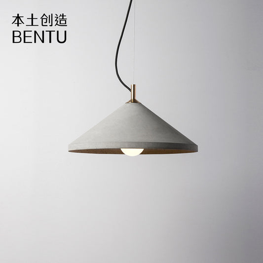 BENTU Ren Pendant Light / Concrete