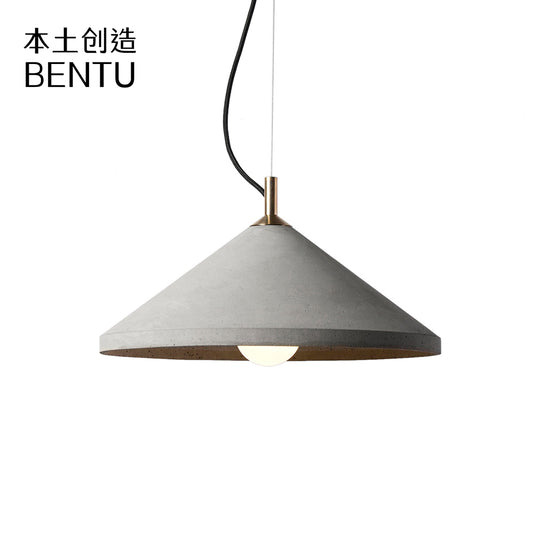 BENTU Ren Pendant Light/ Concrete