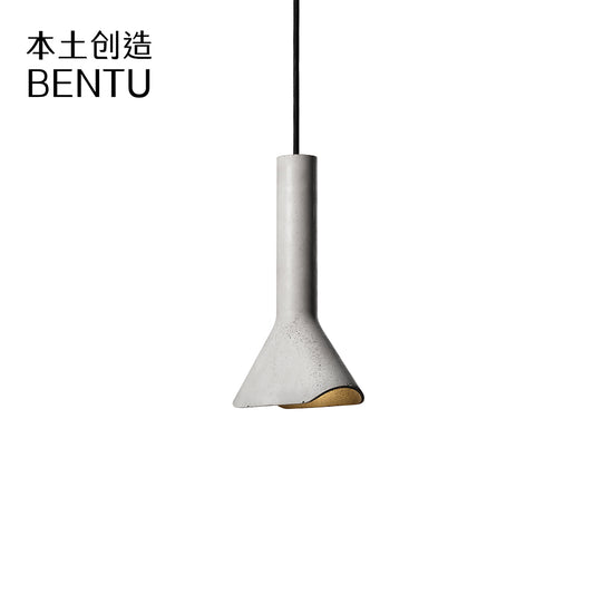 BENTU Ru Pendant Light / Concrete