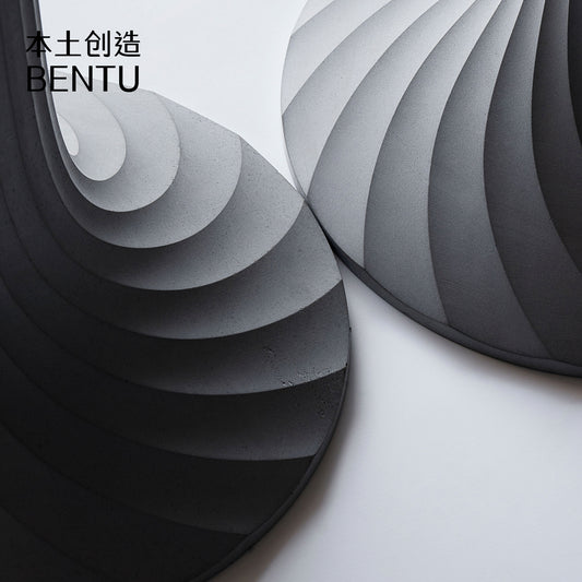 BENTU Xuan Pendant Light / Concrete